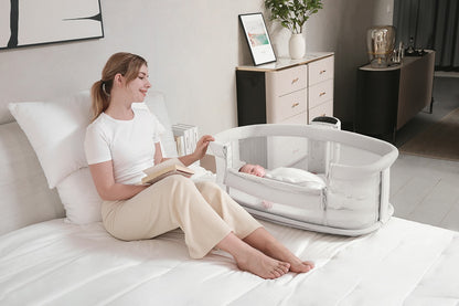 Mastela Bassinet-White